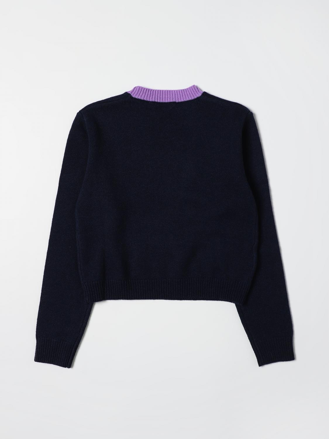 MARNI PULLOVER: Marni Mädchen Pullover, Violett - Img 2