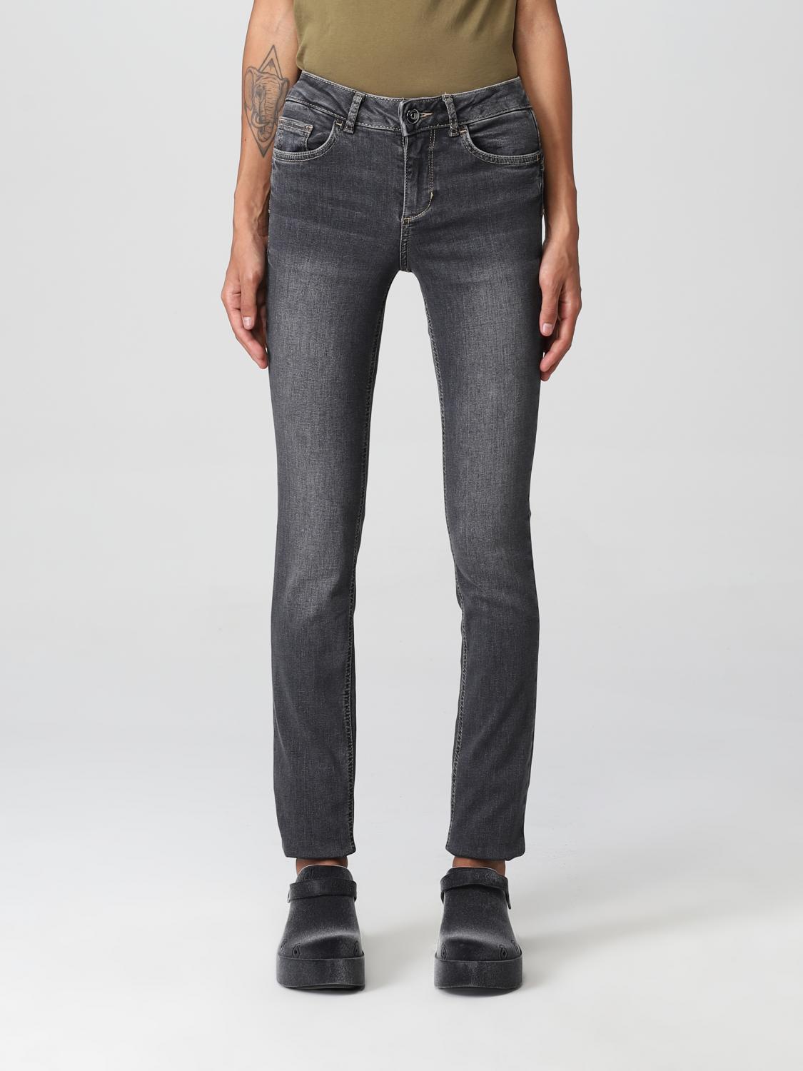 デニム・ジーパン LIU JO Woman Jeans Grey UF2016D4268 87276 Liu Jo Outlet: Jeans women - Grey | Liu Jo jeans UF2016D4268