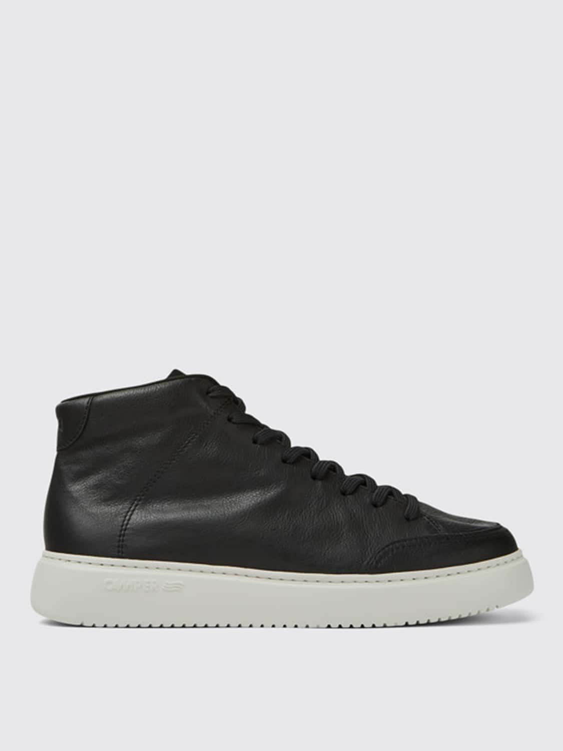 CAMPER SNEAKERS: Sneakers Runner K21 Camper in pelle, Nero - Img 1