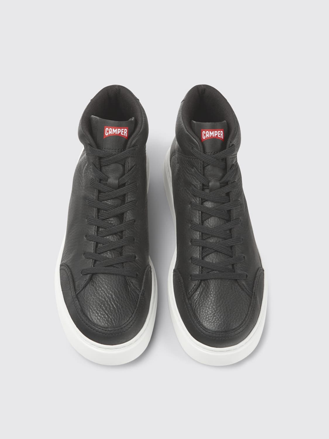 CAMPER SNEAKERS: Sneakers Runner K21 Camper in pelle, Nero - Img 3