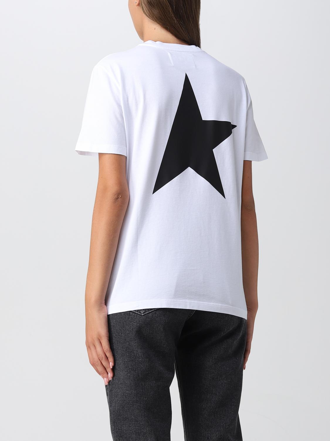 Tシャツ・カットソー GOLDEN GOOSE Women Tops GWP01220P00087910283 White GOLDEN GOOSE: T-shirt women - White | Golden Goose t-shirt