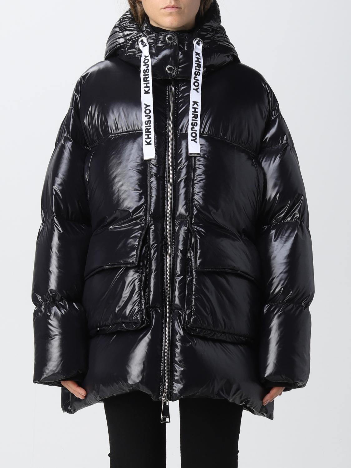 KHRISJOY COAT: Coat women Khrisjoy, Black - Img 1