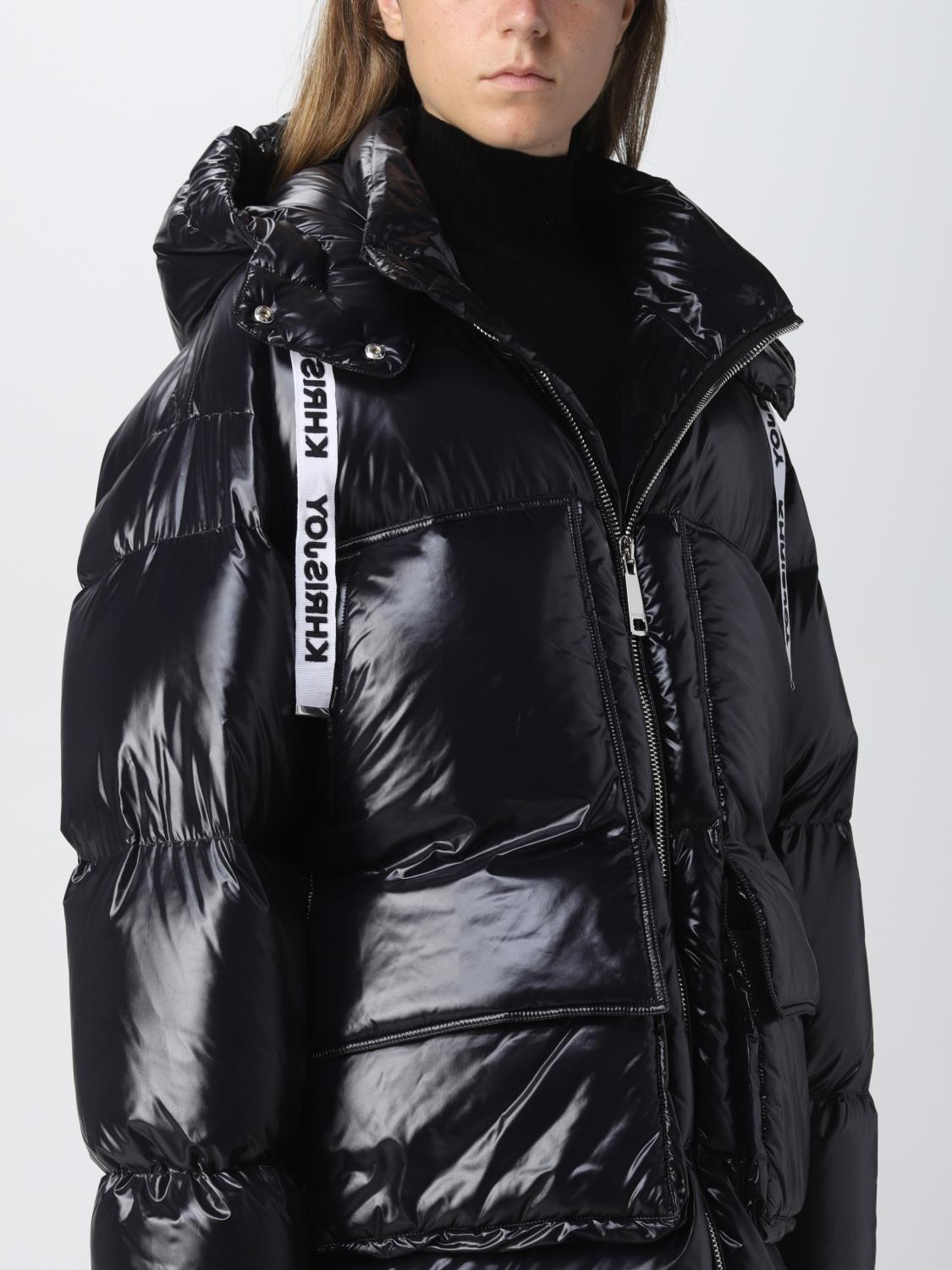 KHRISJOY COAT: Coat women Khrisjoy, Black - Img 4