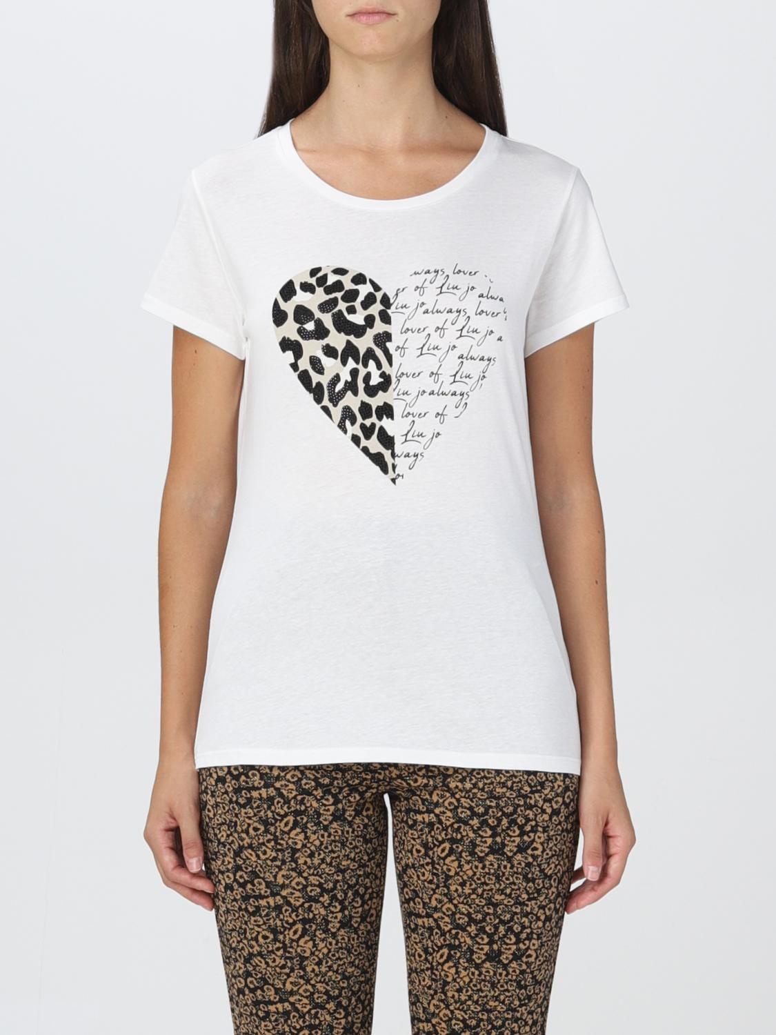 Liu Jo White Cotton T-Shirt