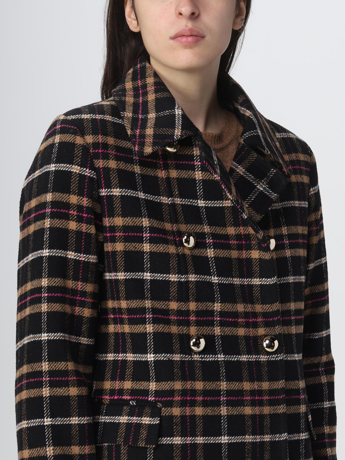 LIU JO ABRIGO: Abrigo mujer Liu Jo, Negro 1 - Img 4