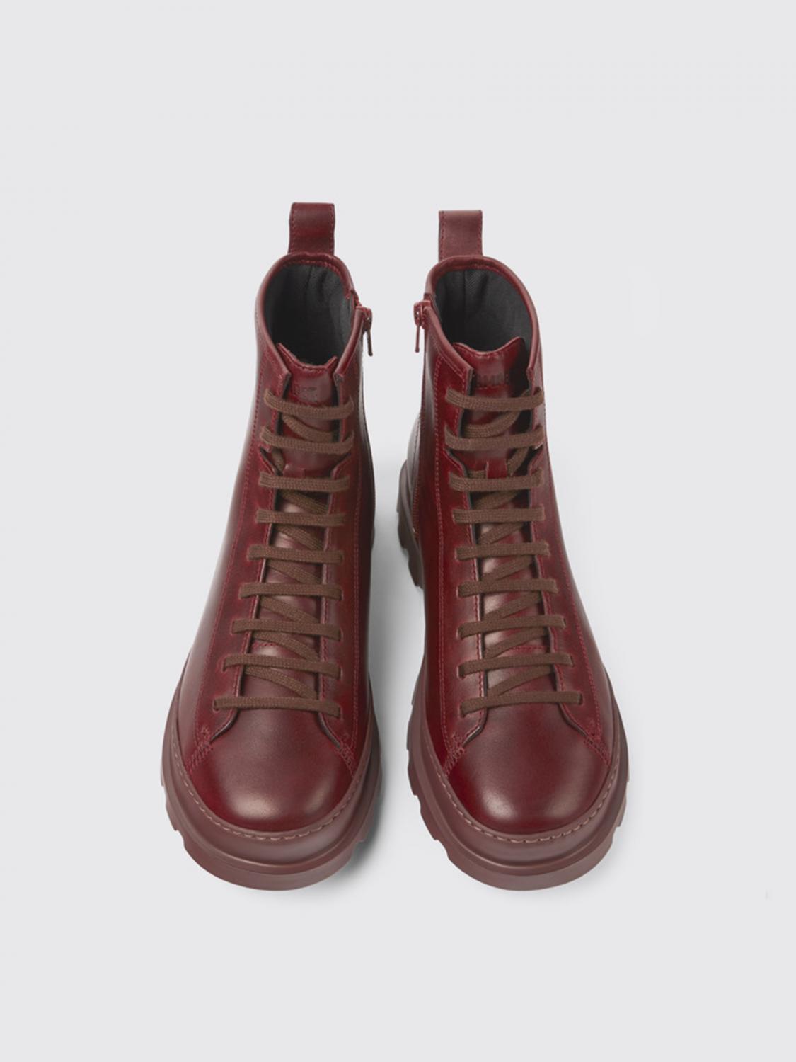 CAMPER BOOT: Boots men Camper, Burgundy - Img 3