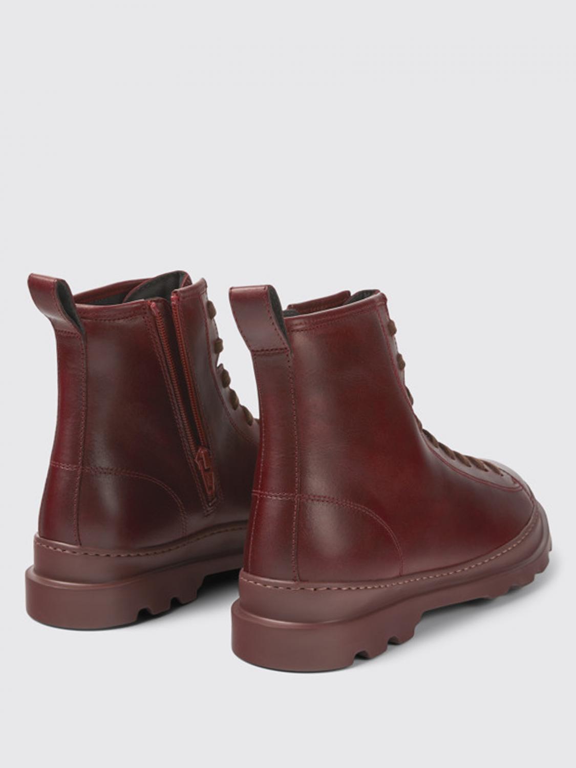 CAMPER BOOT: Boots men Camper, Burgundy - Img 4