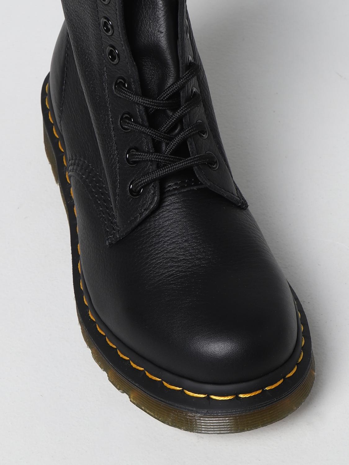 DR. MARTENS BOTINES PLANOS: Botas mujer Dr. Martens, Negro - Img 4