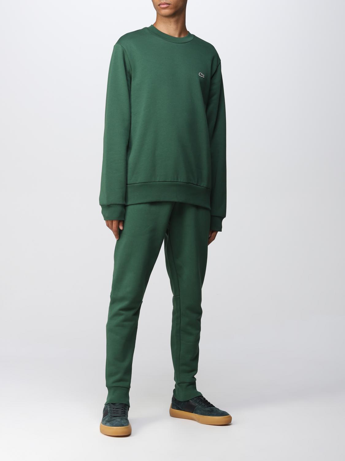LACOSTE PANTS: Pants men Lacoste, Green - Img 2