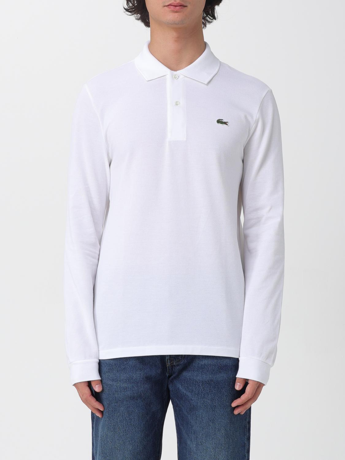 LACOSTE POLO SHIRT: Polo shirt men Lacoste, White - Img 1