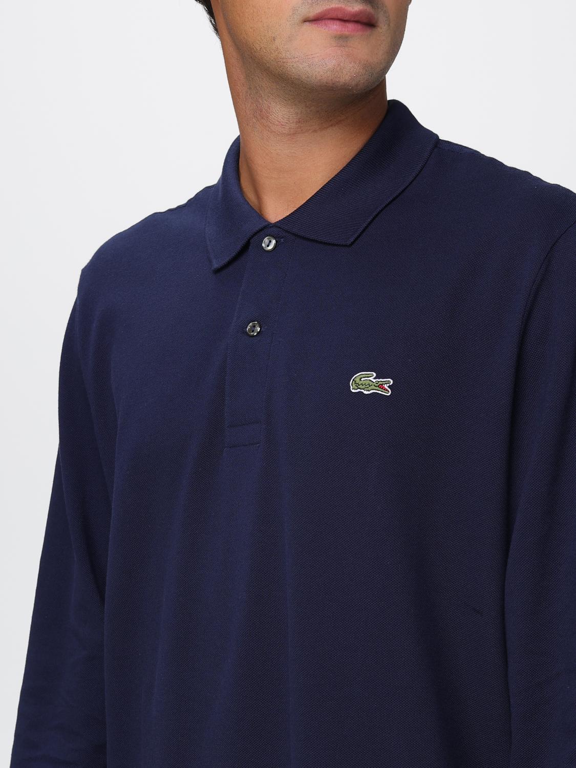 LACOSTE POLO SHIRT: Polo shirt men Lacoste, Blue - Img 3
