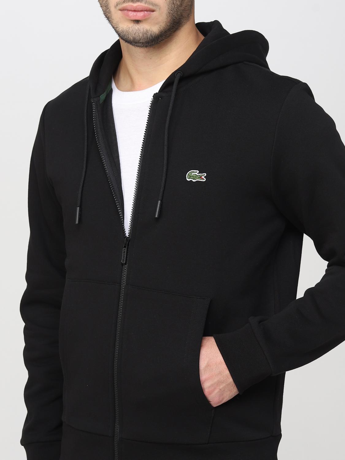 LACOSTE SUDADERA: Jersey hombre Lacoste, Negro - Img 4