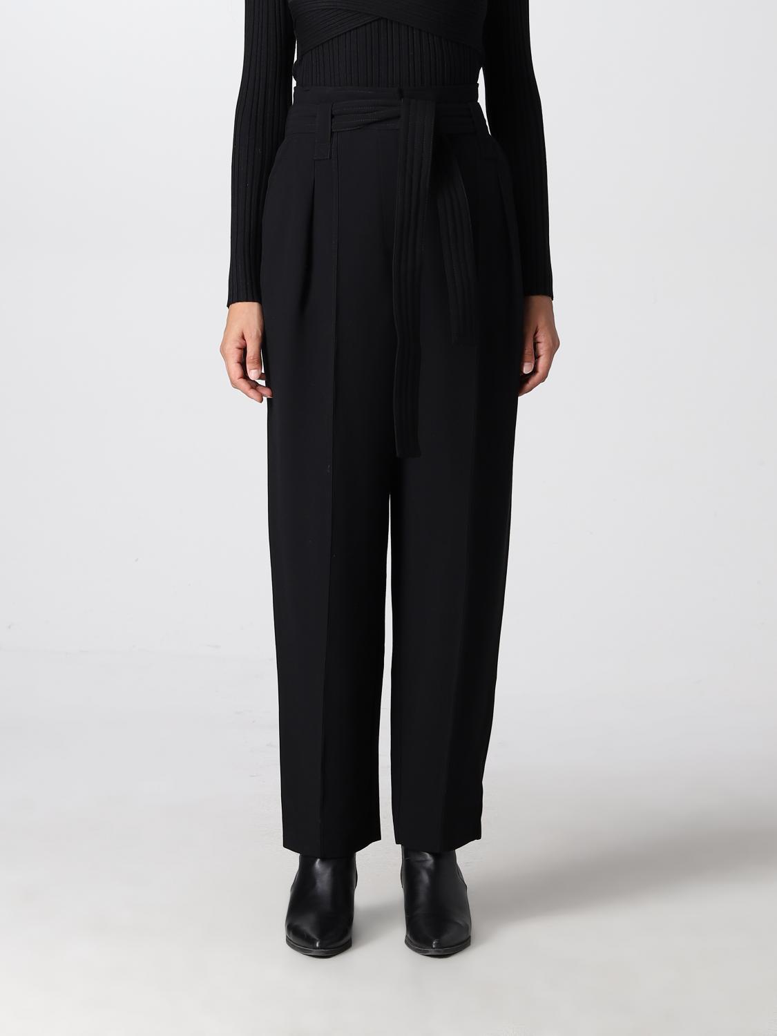 IRO PANTALONES: Pantalón mujer Iro, Negro - Img 1