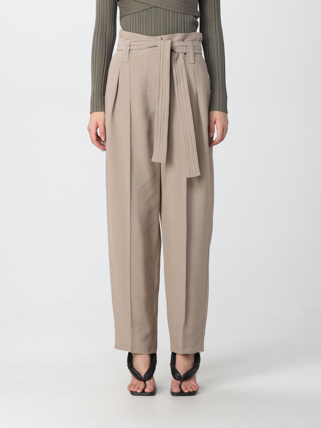 IRO PANTALON: Pantalon femme Iro, Marron - Img 1