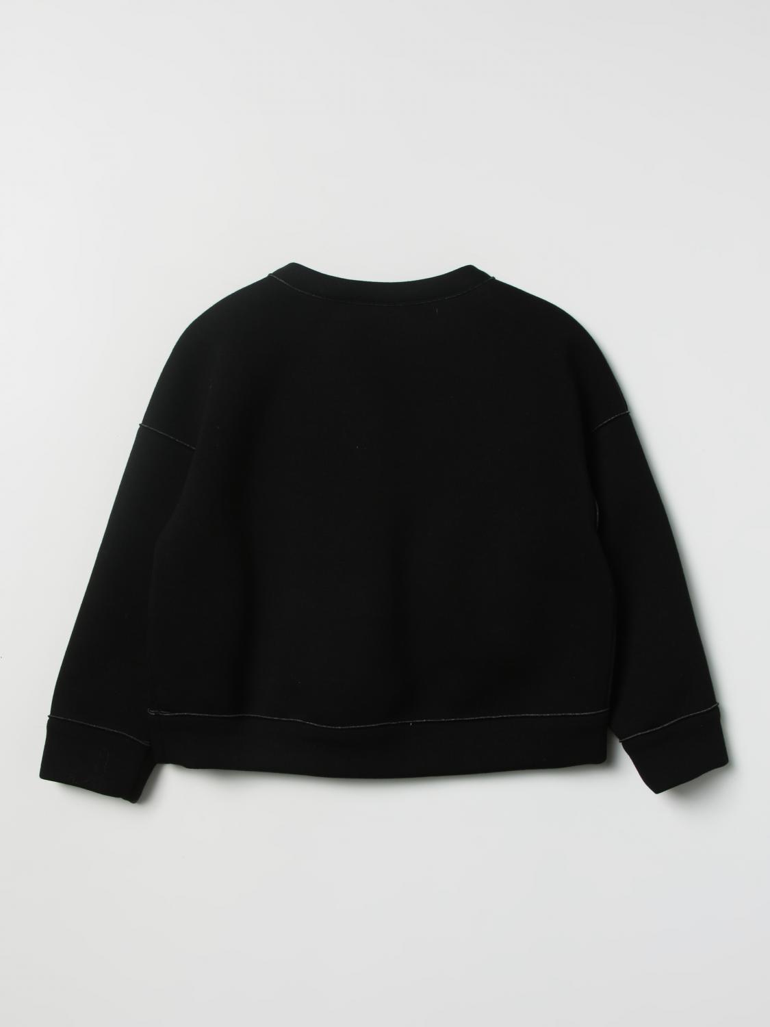 MI MI SOL PULLOVER: Mi Mi Sol Mädchen Pullover, Schwarz - Img 2