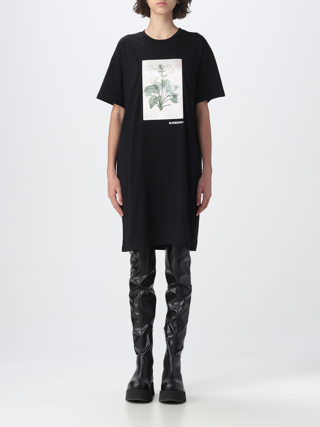 BURBERRY DRESS: Dress women Burberry, Black - Img 1