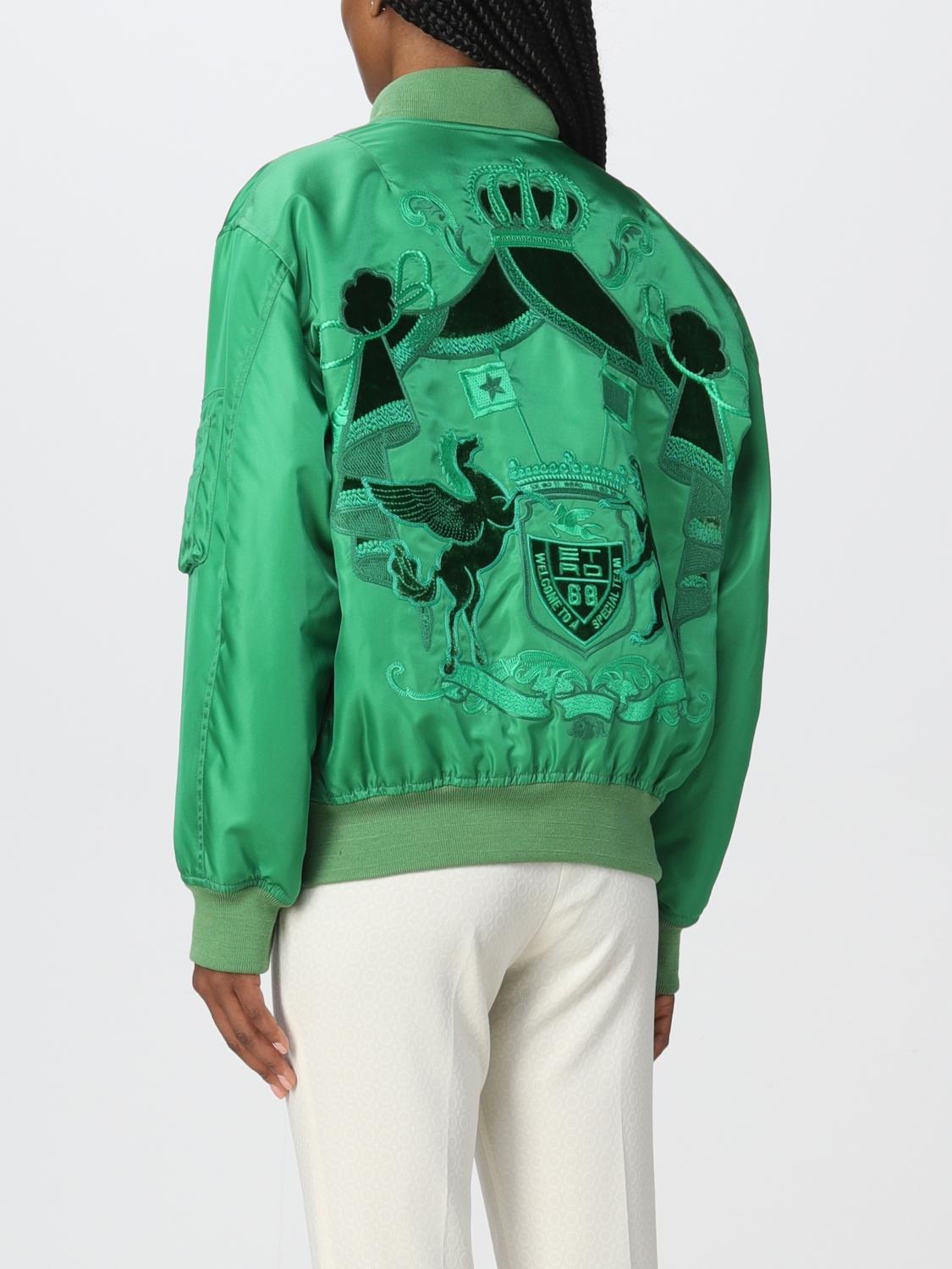 ETRO JACKET: Jacket women Etro, Green - Img 3