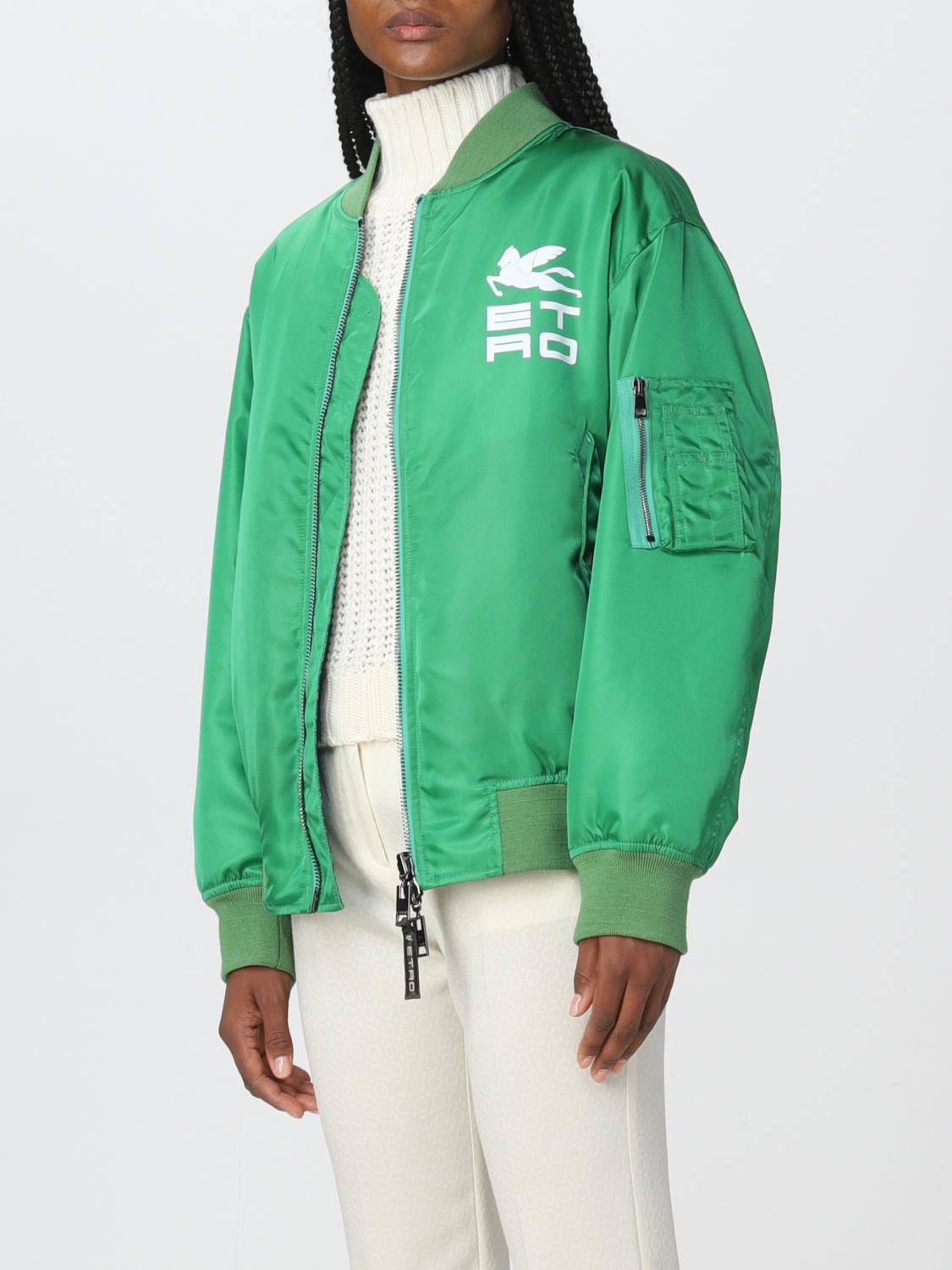 ETRO JACKET: Jacket women Etro, Green - Img 4