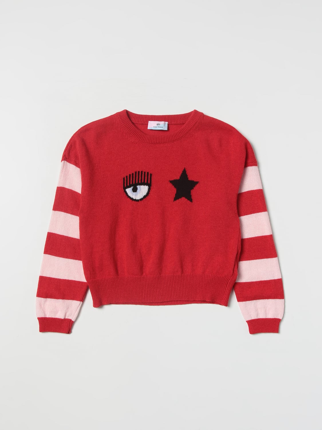 CHIARA FERRAGNI PULL: Pull enfant Chiara Ferragni, Rouge - Img 1