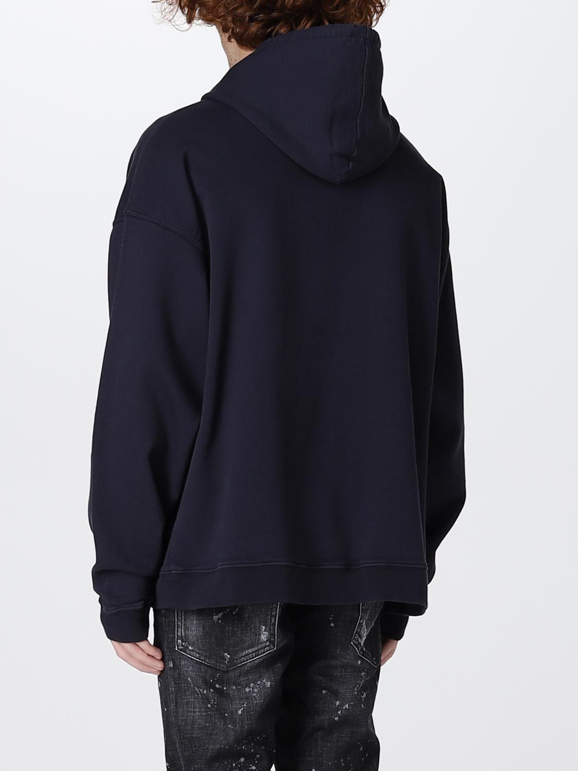 DSQUARED2 SUDADERA: Sudadera hombre Dsquared2, Azul Oscuro - Img 2