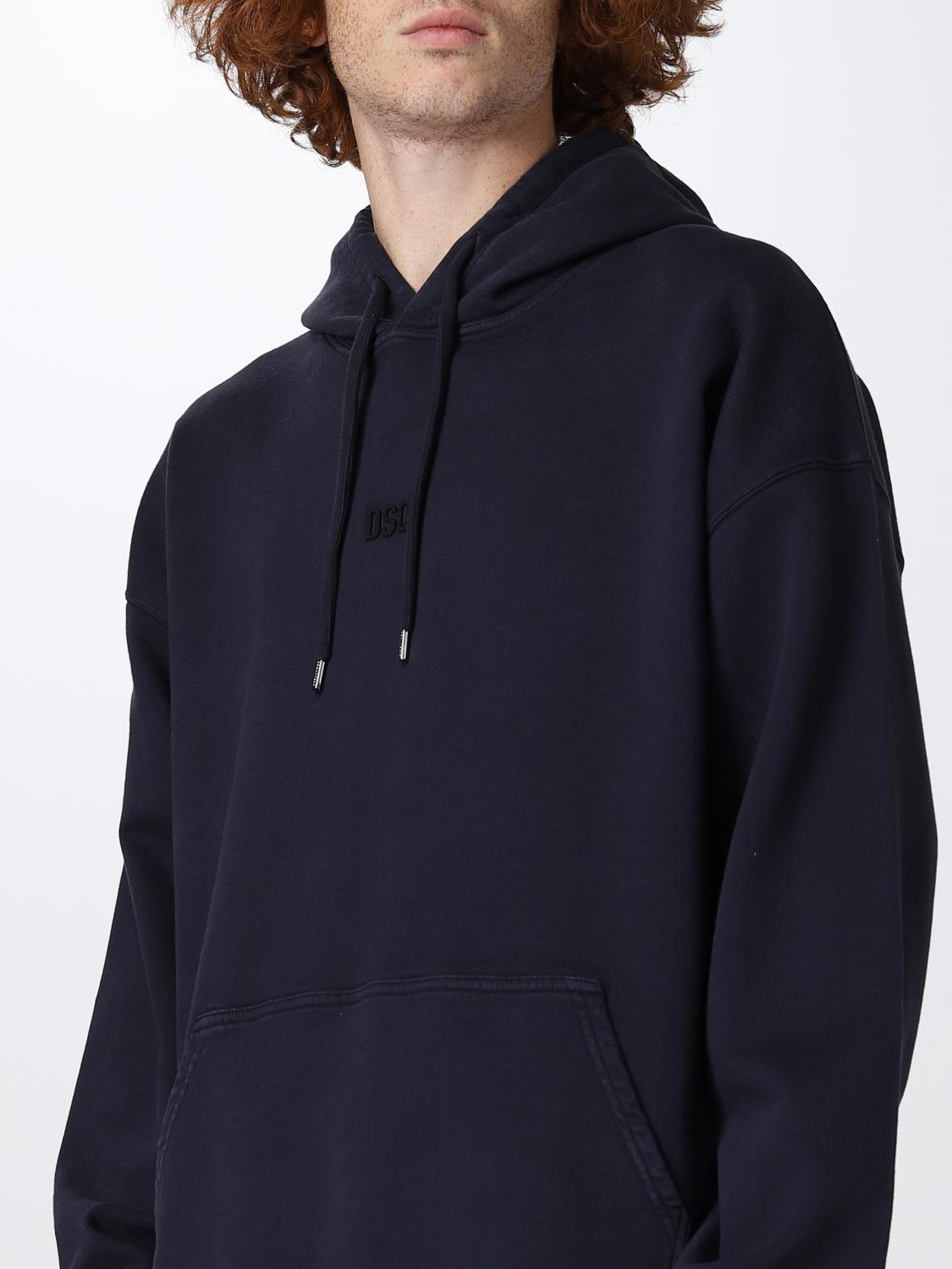 DSQUARED2 SUDADERA: Sudadera hombre Dsquared2, Azul Oscuro - Img 3