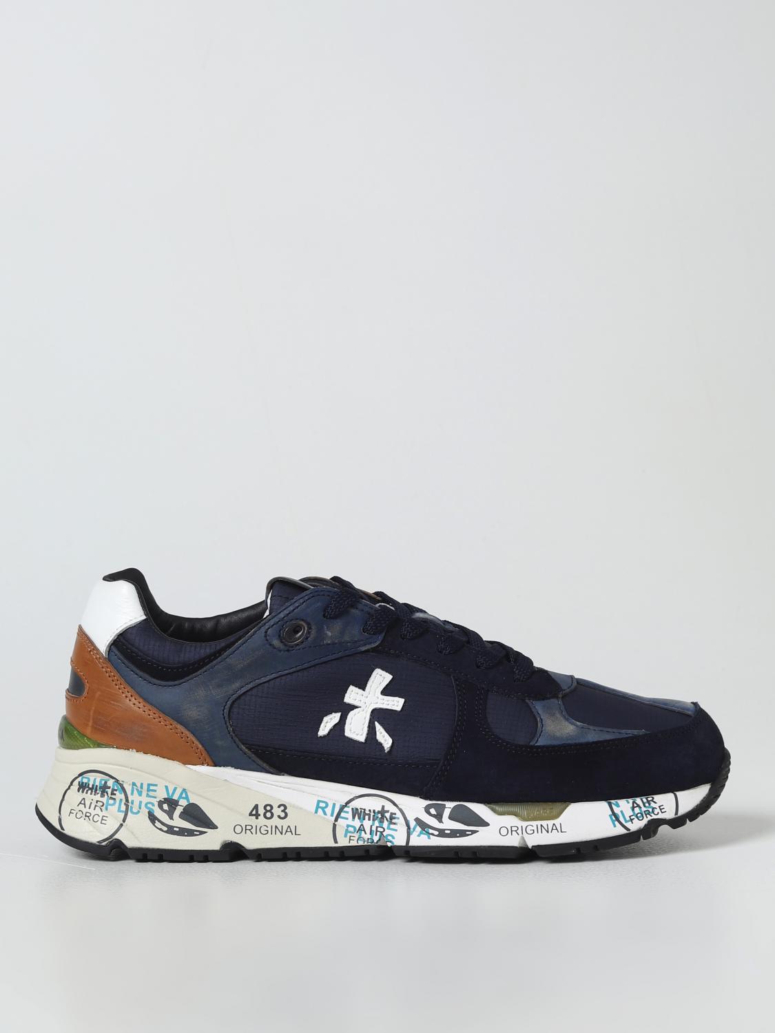 スニーカー PREMIATA Men Sneakers MASE6889 Blue PREMIATA: Sneakers men - Blue | Premiata sneakers MASE 3927