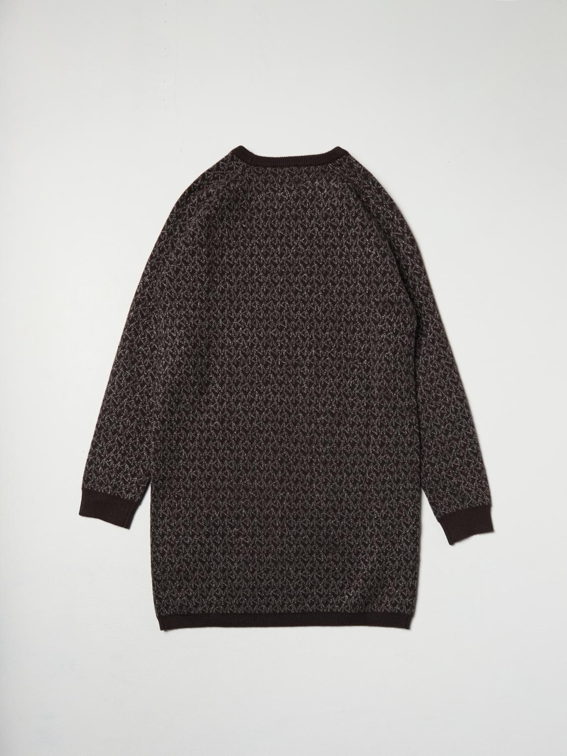 MICHAEL KORS VESTIDO: Vestido niños Michael Kors, Marrón - Img 2