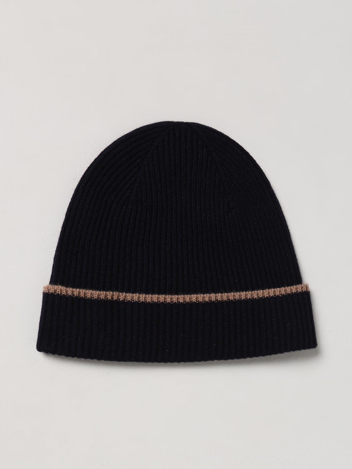 ELEVENTY CAPPELLO: Cappello Eleventy in cashmere, Blue - Img 2