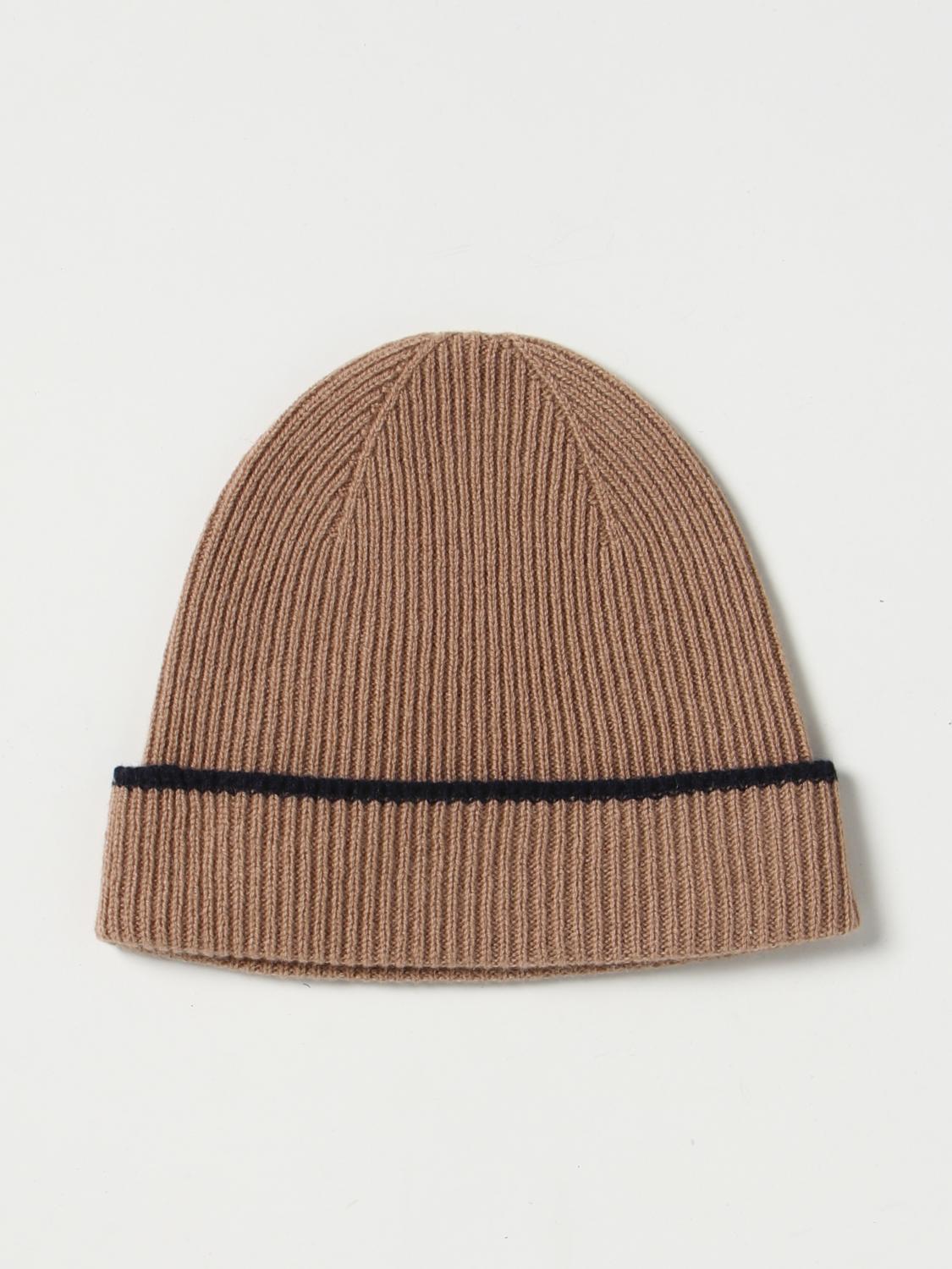 ELEVENTY CAPPELLO: Cappello Eleventy in cashmere, Cammello - Img 1