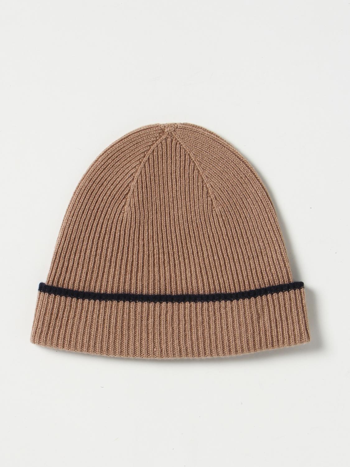 ELEVENTY CAPPELLO: Cappello Eleventy in cashmere, Cammello - Img 2