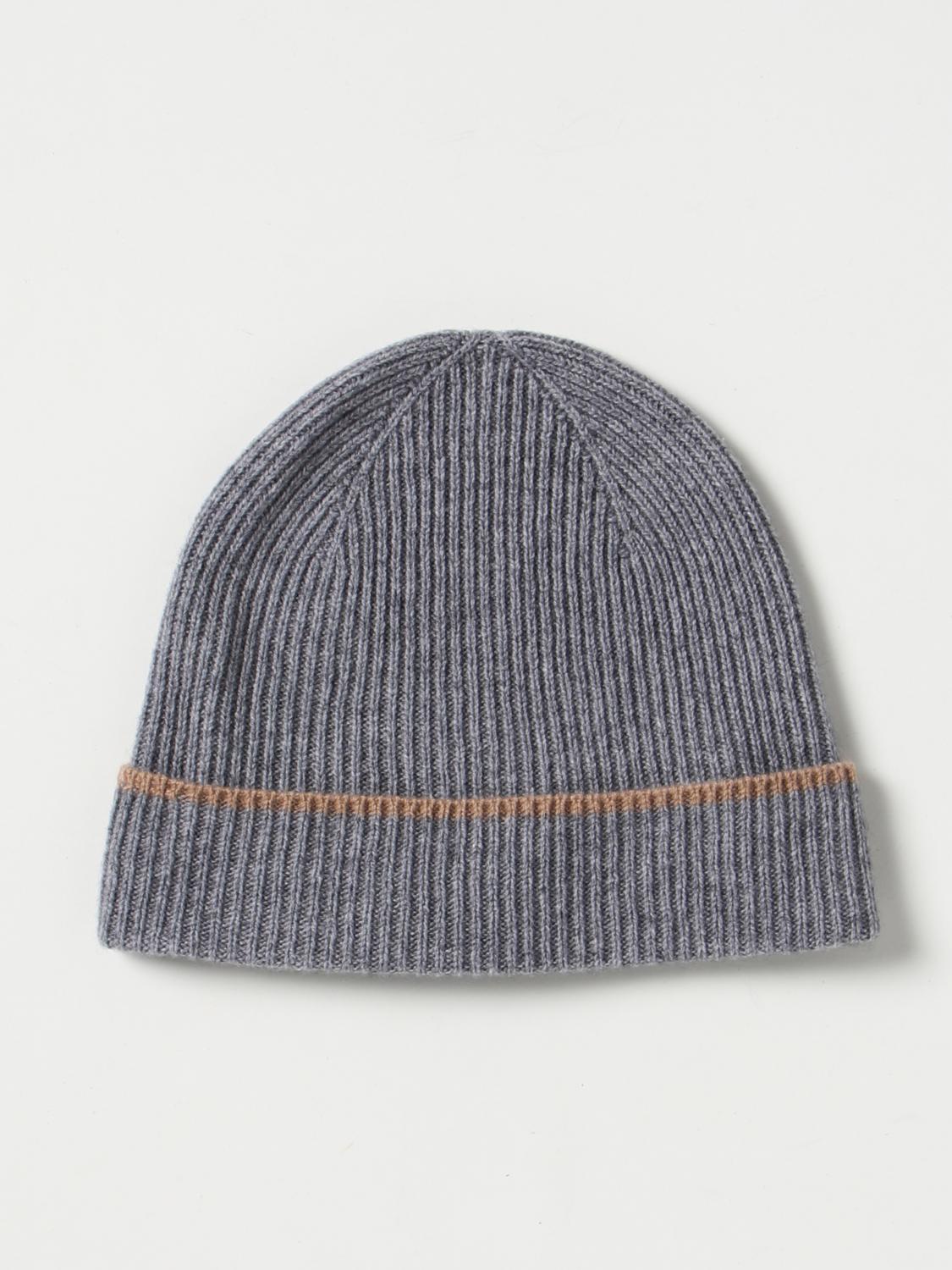 ELEVENTY CAPPELLO: Cappello Eleventy in cashmere, Grigio 1 - Img 1