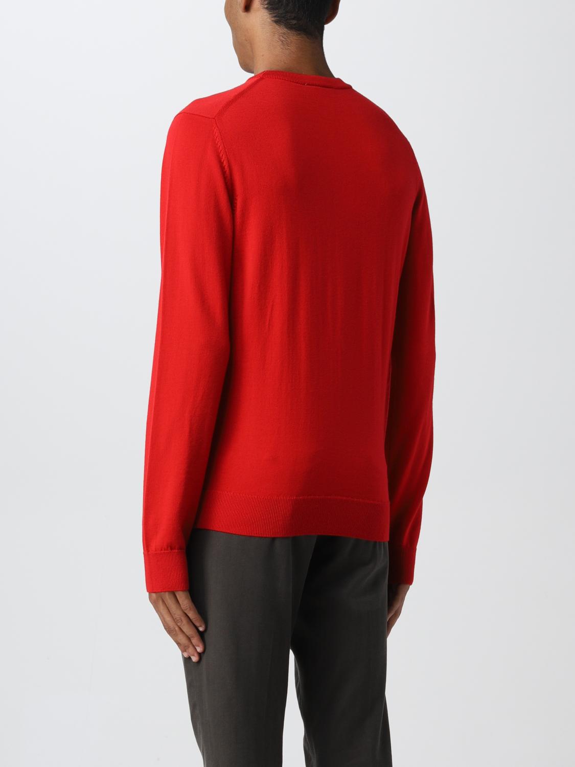 LACOSTE PULLOVER: Lacoste Herren Pullover, Rot - Img 2