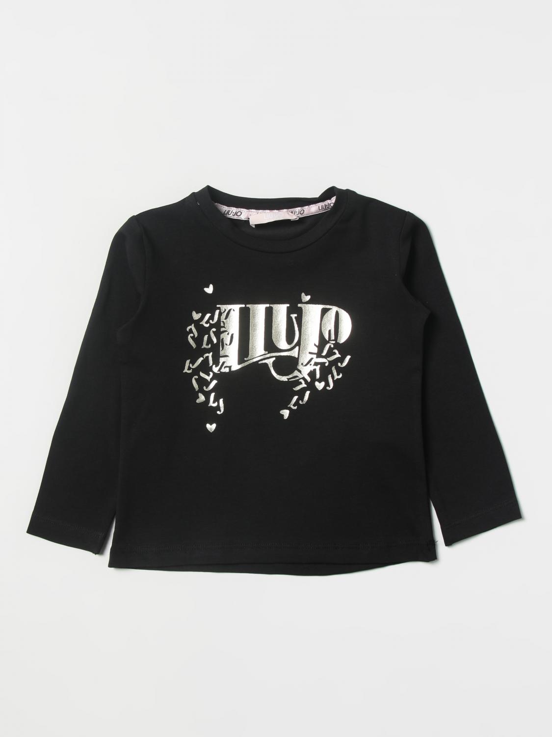 LIU JO CAMISETA: Camisetas niños Liu Jo, Negro - Img 1