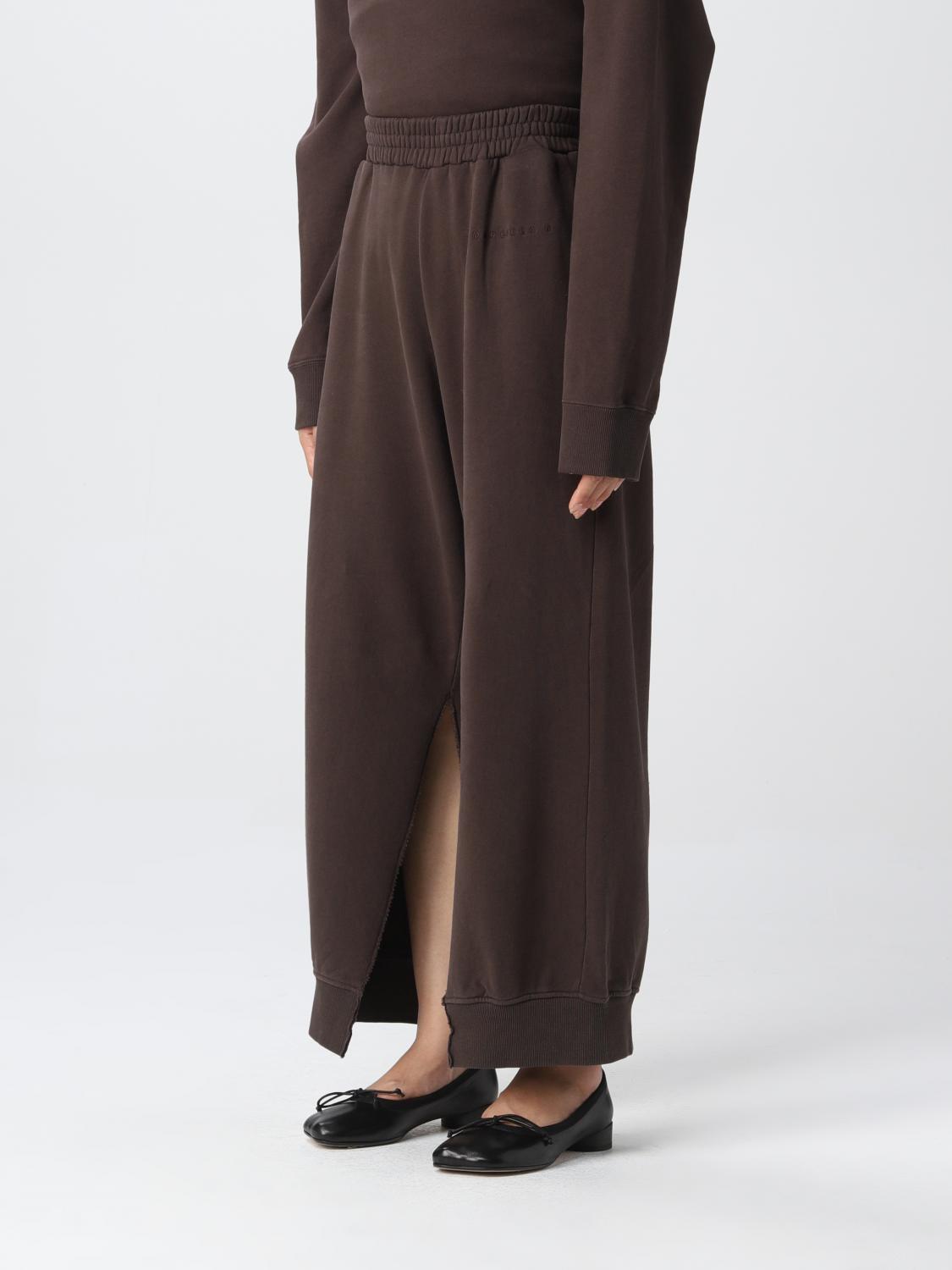 MM6 MAISON MARGIELA: Pants women - Brown | Mm6 Maison