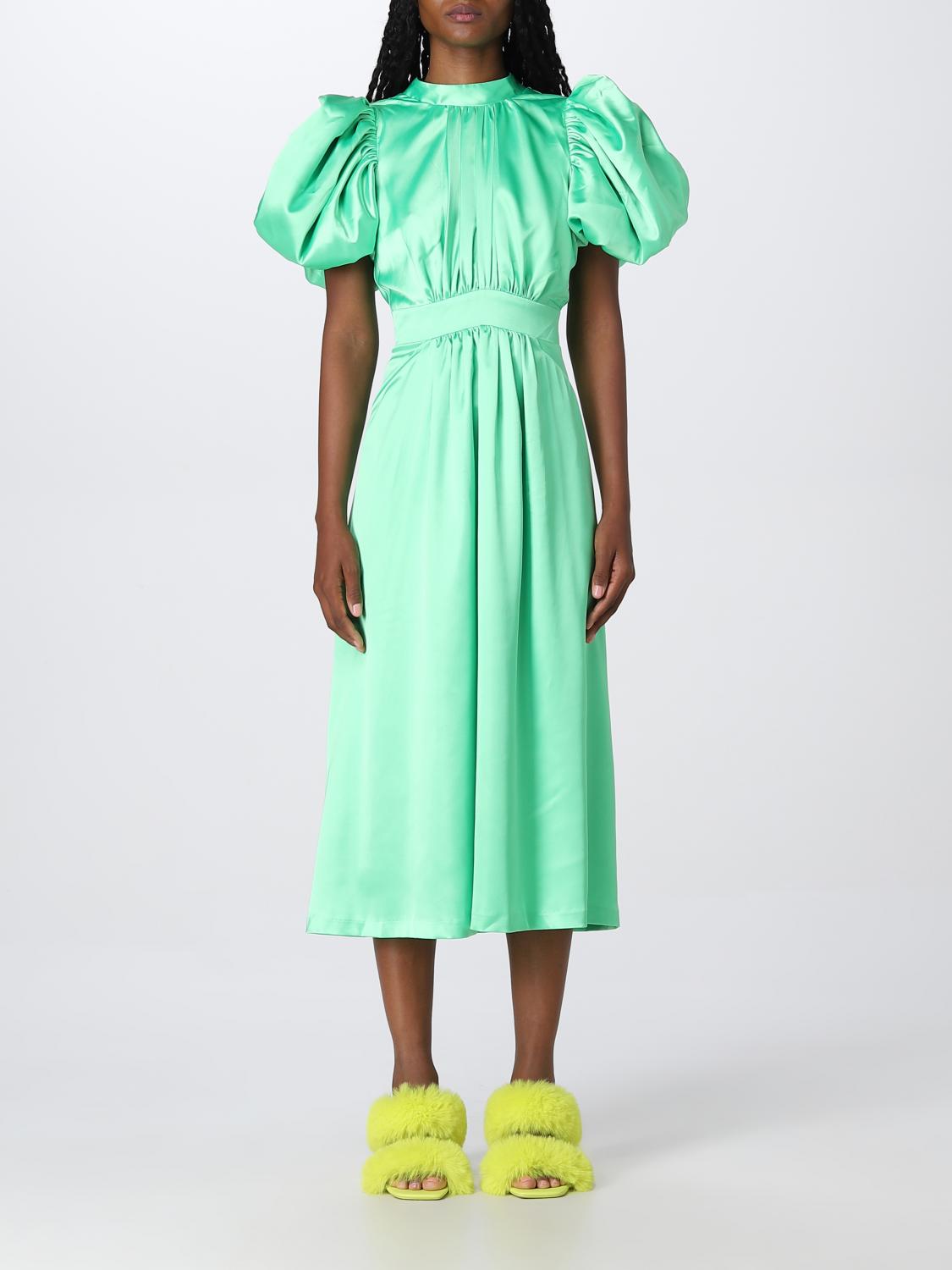 ROTATE ROBE: Robes femme Rotate, Vert - Img 1