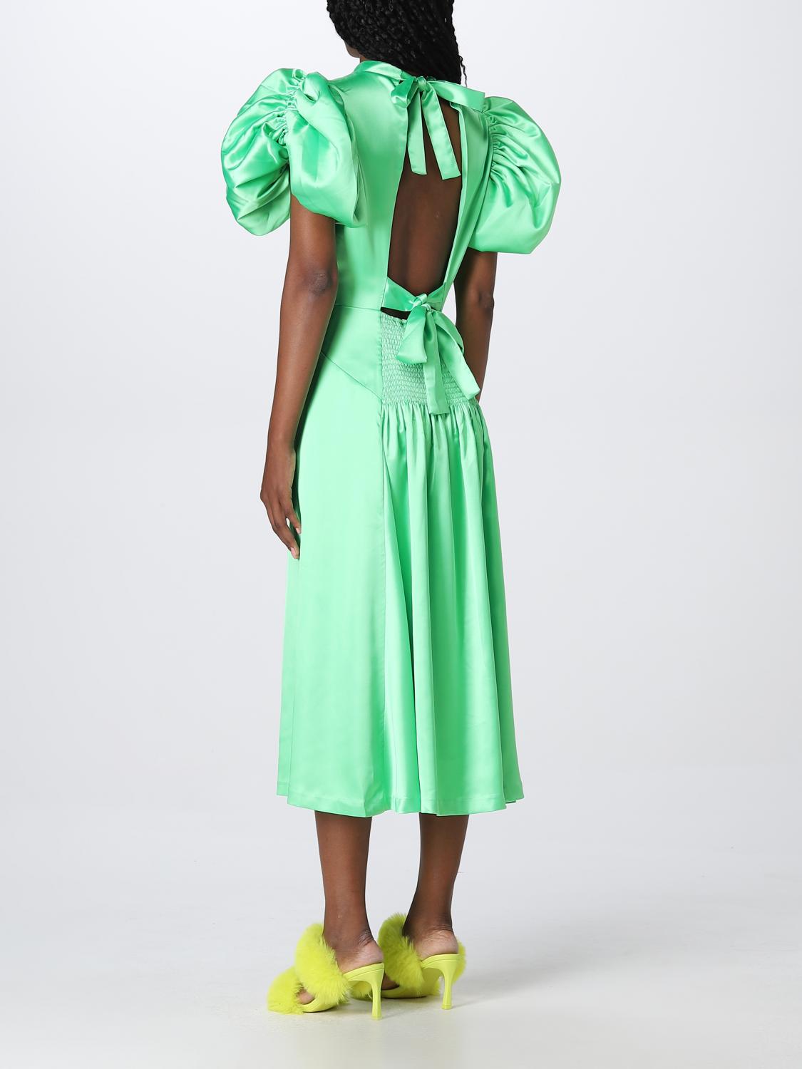 ROTATE ROBE: Robes femme Rotate, Vert - Img 2