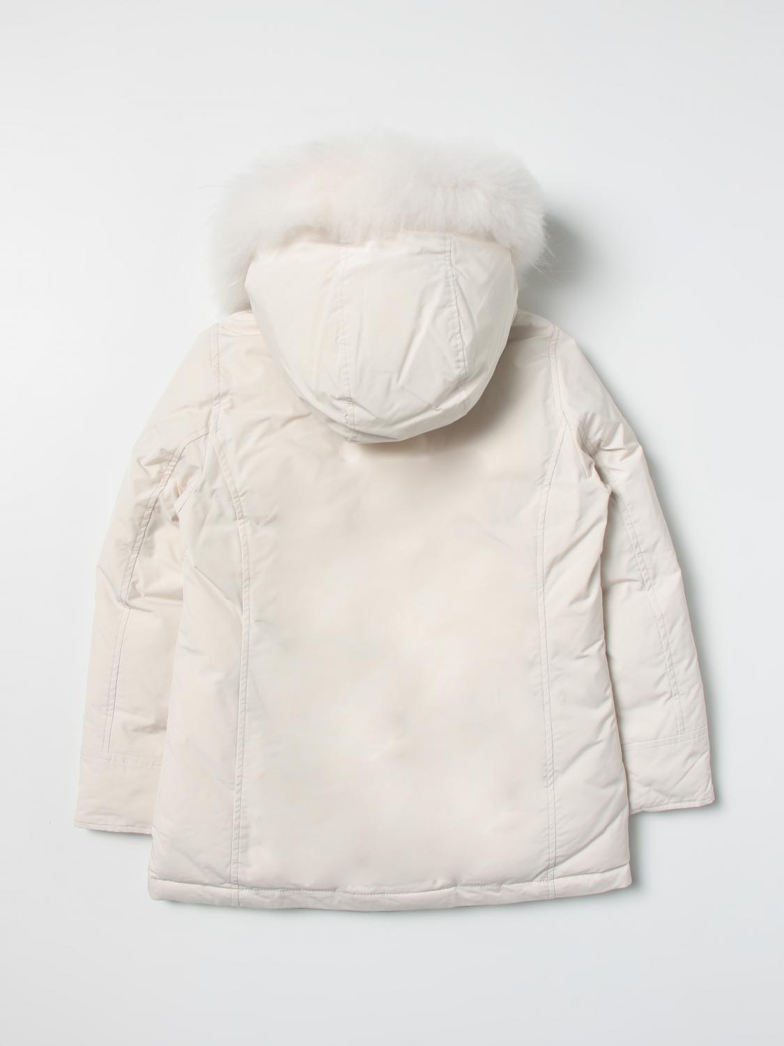 WOOLRICH CHAQUETA: Chaqueta niños Woolrich, Crema - Img 2