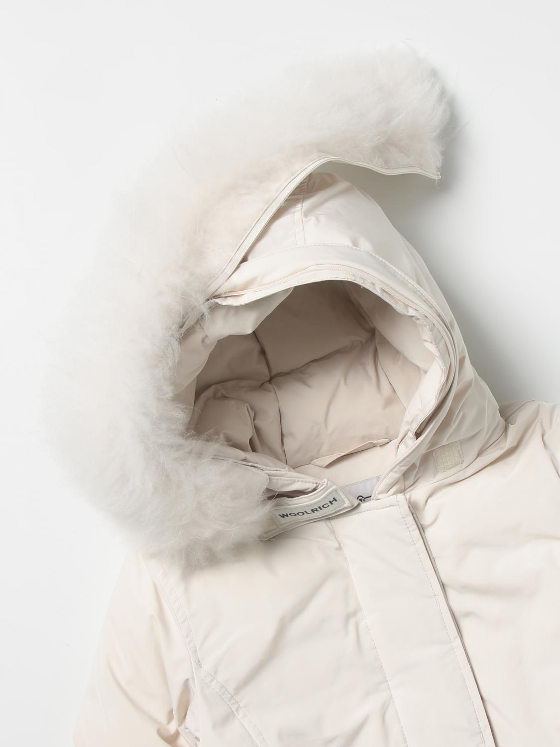 WOOLRICH CHAQUETA: Chaqueta niños Woolrich, Crema - Img 3