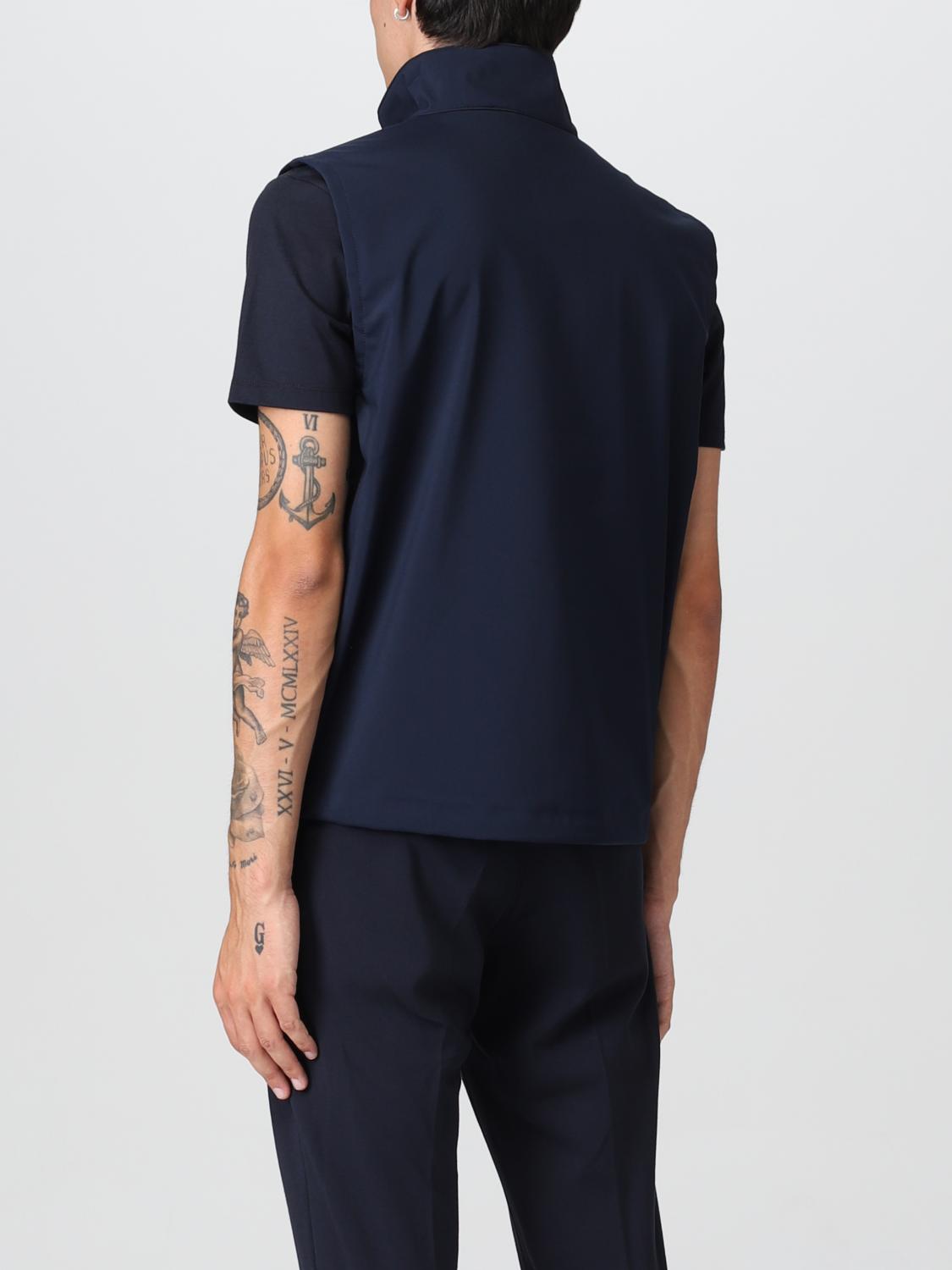 K-WAY SUIT VEST: Coat men K-way, Blue - Img 2