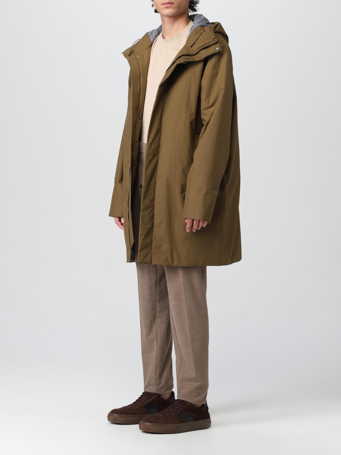 K-WAY JACKET: Coat men K-way, Brown - Img 3
