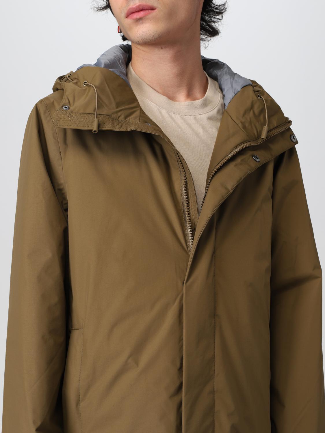 K-WAY JACKET: Coat men K-way, Brown - Img 4