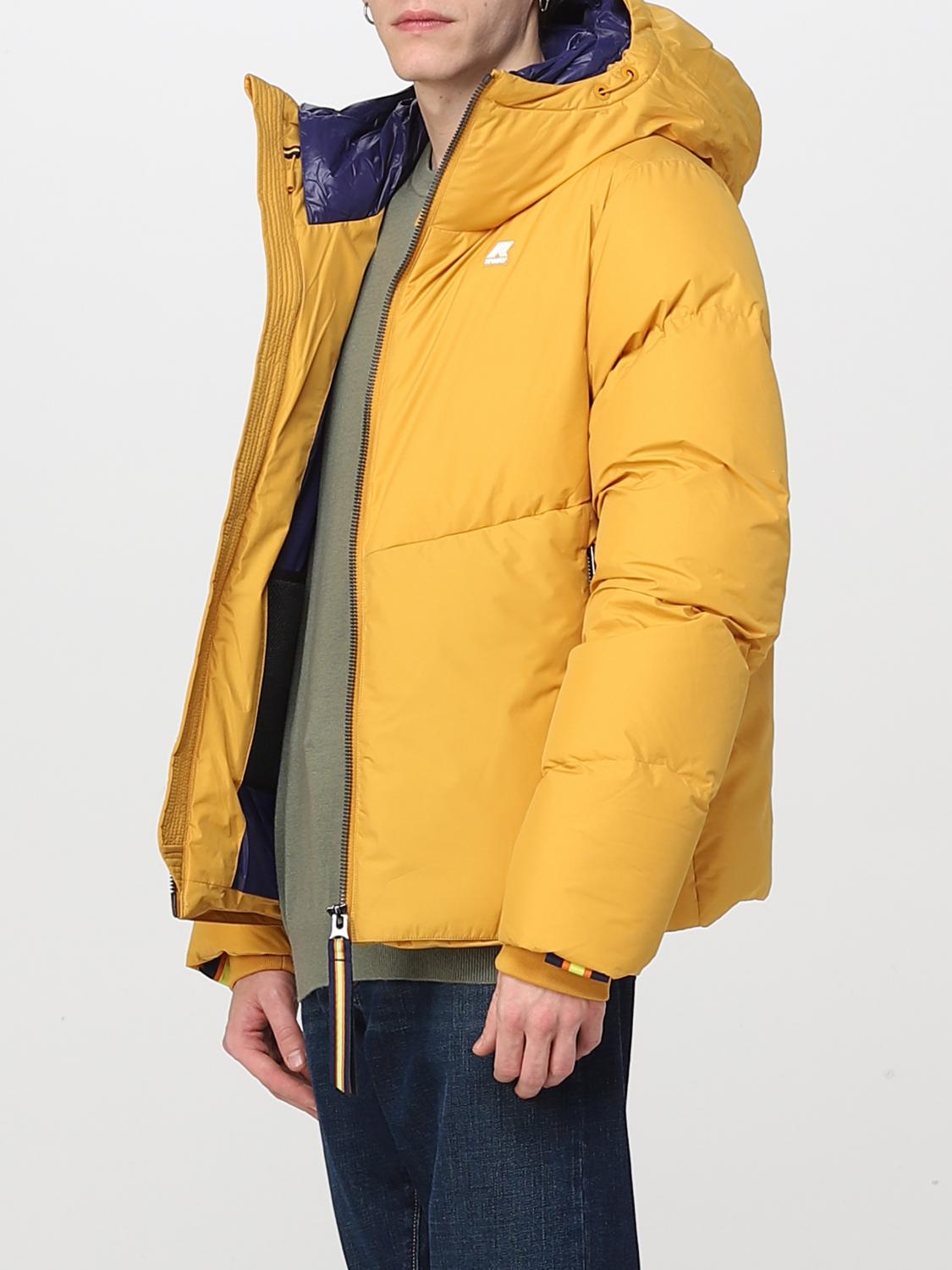 K-WAY CHAQUETA: Abrigo hombre K-way, Amarillo - Img 3
