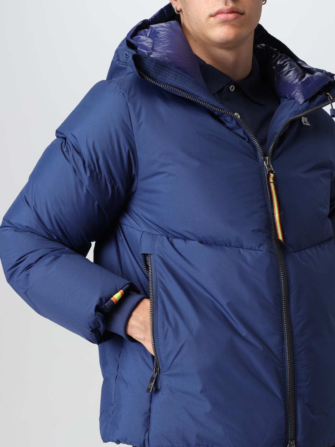 K-WAY JACKET: Coat men K-way, Blue - Img 4