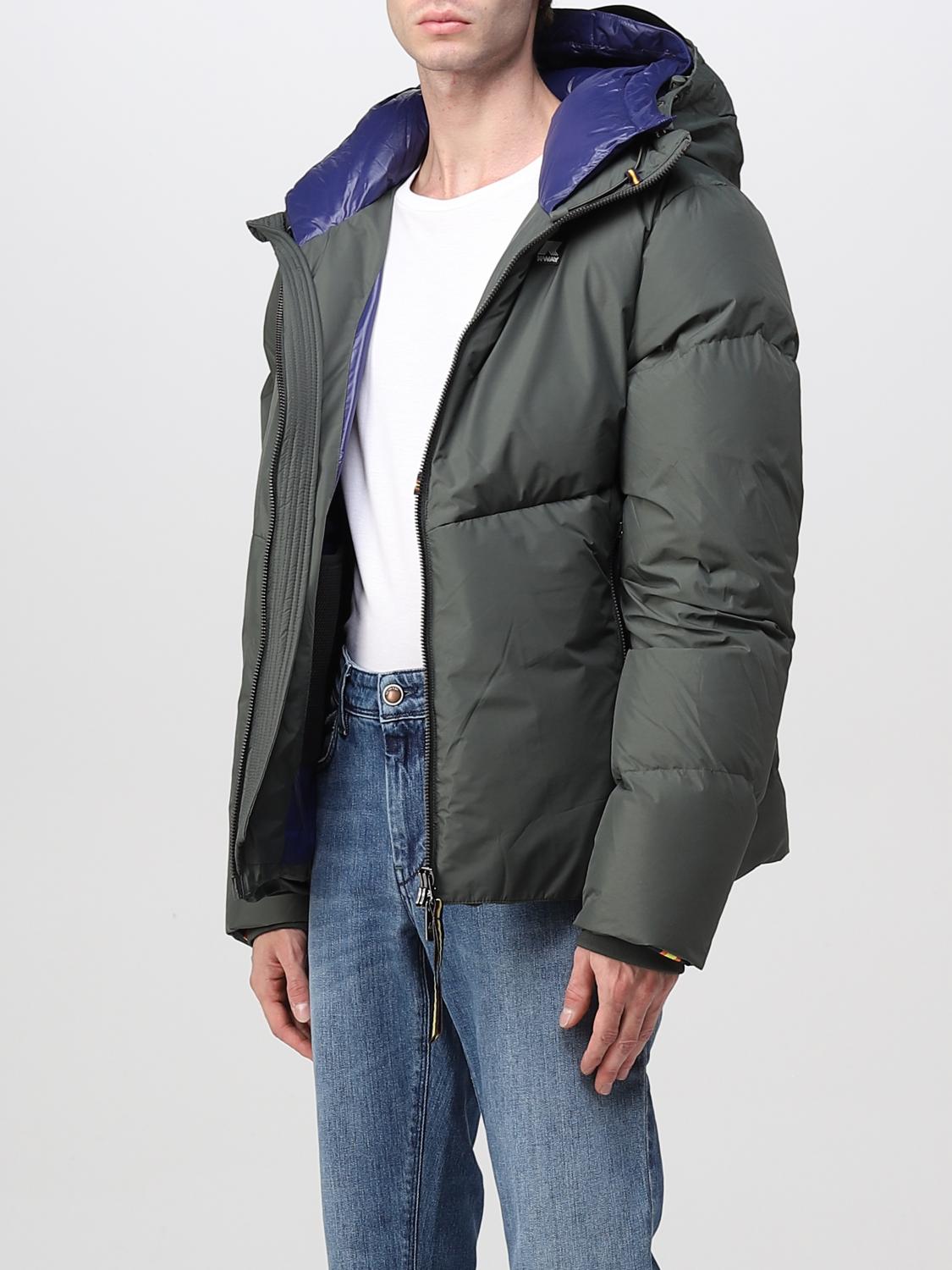 K-WAY 재킷: 코트 남성 K-way, 그린 - Img 3