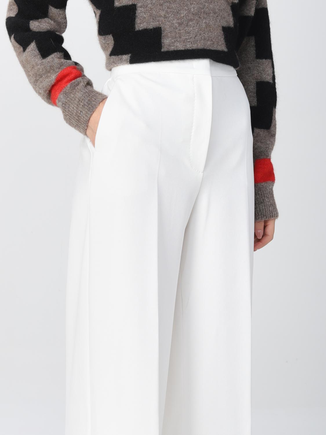 MAX MARA PANTS: Pants women Max Mara, White - Img 5