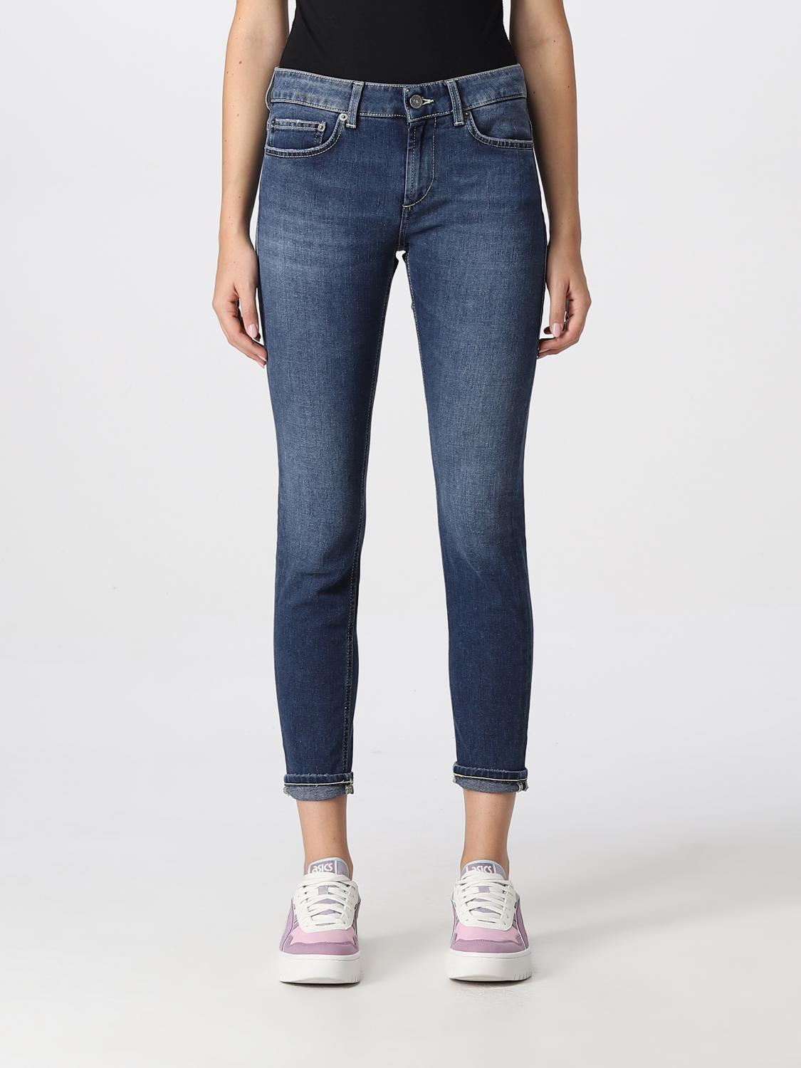 デニム・ジーパン DONDUP Woman Jeans Blue P692DS0265DGD6 800 DONDUP: Jeans women - Denim | Dondup jeans P692DS0265DDP7