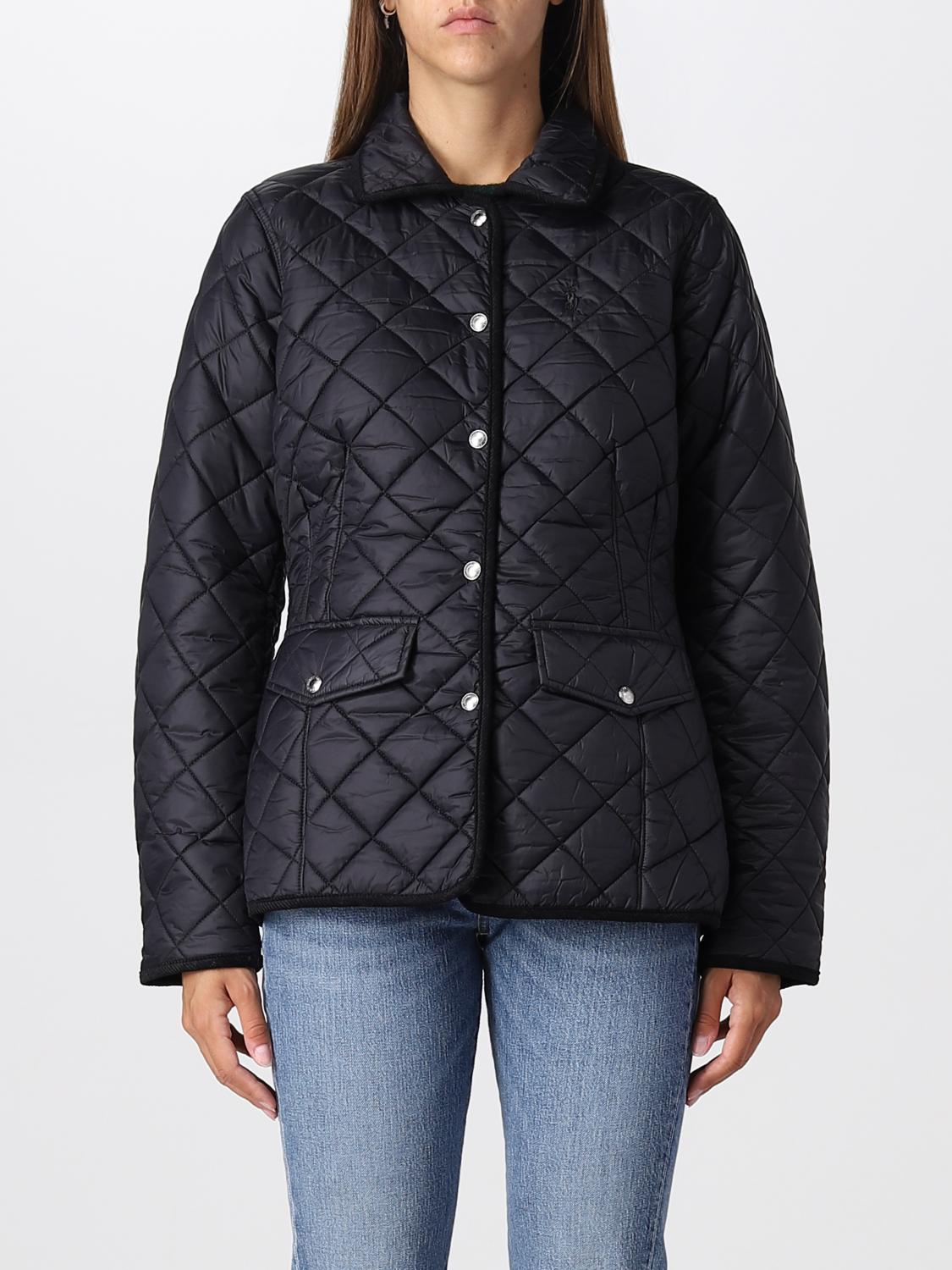 POLO RALPH LAUREN JACKET: Coat women Polo Ralph Lauren, Black - Img 1