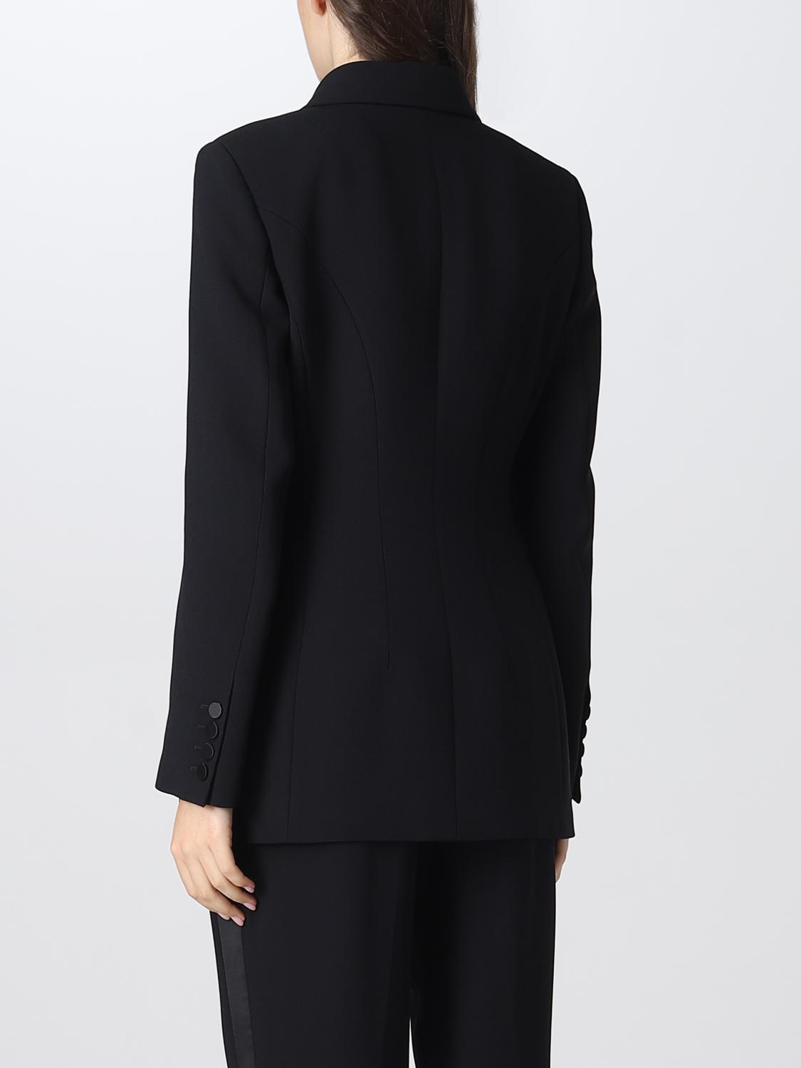 アウターその他 ERMANNO SCERVINO Woman Blazer Black D466I331IILM 95708 ERMANNO SCERVINO: Blazer woman - Black | Ermanno Scervino