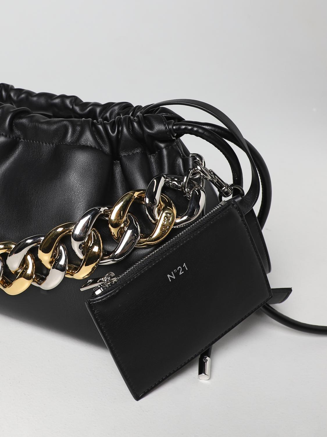 N° 21：クロスボディバッグ レディース - ブラック | GIGLIO.COM