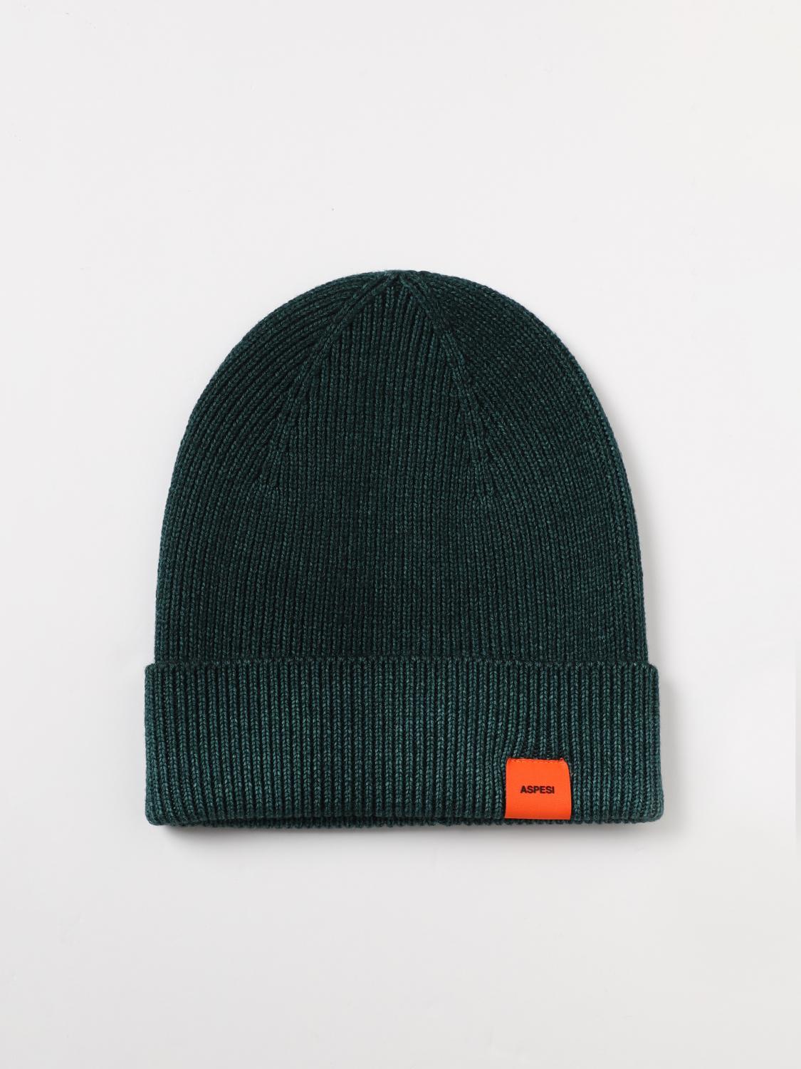 ASPESI HAT: Hat men Aspesi, Green - Img 1